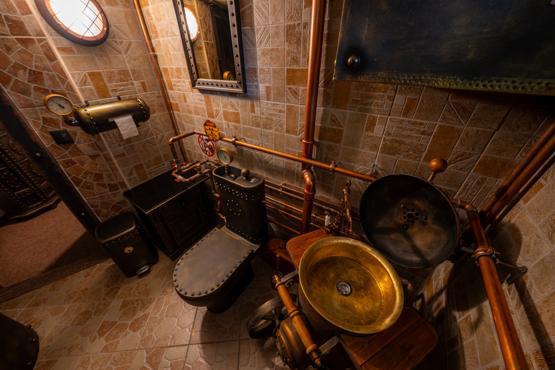 Steampunk apartmán - samostatná toaleta